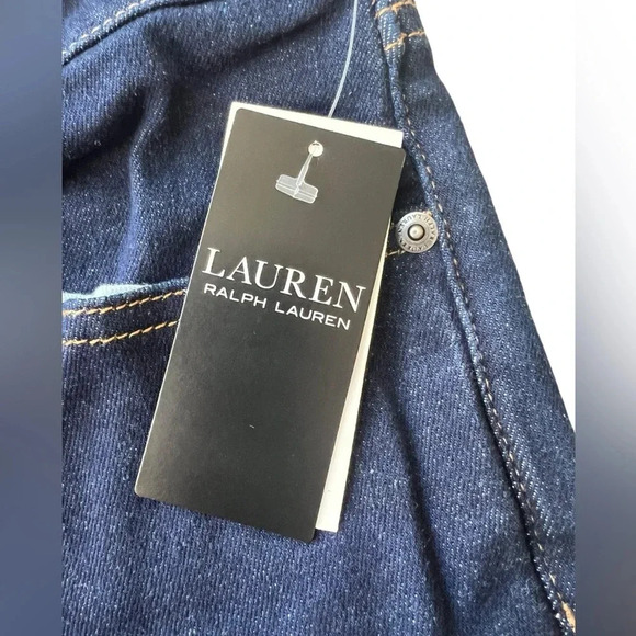 NWT Ralph Lauren High Rise Skinny Ankle Jeans 18 - Picture 5 of 7